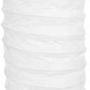 Uonlytech Paper Floor Lamp Shade, Simple Paper Lampshade Classic Japanese Light Bulb Cage Light Cover Accessories for Home Bedroom Floor Lamps, White