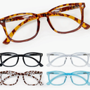 CCVOO Reading Glasses for Women/Men, Eyeglasses, Blue Light Readers for Women/Men, Computer Eye Glasses, Cheaters, +5.5
