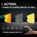 OULAIQI Polarized Cycling Bike Sunglasses Bicycle Glasses with 3 Interchangeable Lenses for Man Women Driving Running