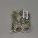 Janinka 100 Pcs Christmas Mini Village Tree Bottle Brush Christmas Trees with Color Natural Wood Base Model Plant for Xmas Craft Table Decor Train Scenery Architecture DIY Craft Model Landscape 5 Size