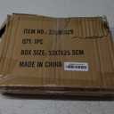 30.5" Gazing Ball Stand, Trident Base Gazing Globe Stand for 10 Inches Gazing Globes, Metal Gazing Ball Display Holder for Outdoor Garden Lawn Yard