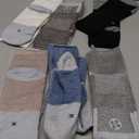 Diabetic Socks for Men,6 Pairs Non Binding Crew Diabetic Socks for Men Size 9-12