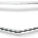 HECASA Front Grille Surround Molding Trim Compatible with 2006 2007 2008 Acura TSX Chrome Grille Grill Molding Frame Replacement for AC1210108 71122SECA02