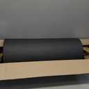 Gaiam Essentials Thick Yoga Mat Fitness & Exercise Mat with Easy-Cinch Yoga Mat Carrier Strap, 72"L x 24"W x 2/5 Inch Thick