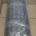 Critterfence 6 x 100 Metal Galv Fence (Silver - Welded Wire- 1 x 1 Inch)