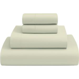 MyGiza Sheets,100% Certified Giza Egyptian Cotton Sheets-Full XL Extra Long Size Giza Cotton Sheets Set to Fit Upto 15 Inches Deep Mattress (4 Pcs) Ivory