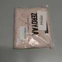 ZEROYAA Men's Linen Shirts Short Sleeve Summer Casual Button Down Beach Shirt with Pocket (Pink, L)