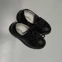 DADAWEN Children's Boy's Girl's Lace-Up School Uniform Shoes Comfort Oxford Dress Shoes, Black, Size: 8 Toddler