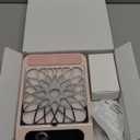 Nail Dust Collector for Nail Techs, Compact & Quiet Nail Vacuum dust Collector with Reusable Filter, Powerful Nail Fan Nail Tech Must Haves for Gel Polish, Pedicures, Salon & Home Use (Light Pink)