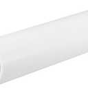 2 x TOP-VIGOR 28mm(1.1") ID 32mm(1.26") OD PVC Rigid Round Pipe, 0.35M(1.15ft) Length Plastic Tube, High Impact for DIY Decoration, Water Pipe, Aquarium, Fish Tank, Crafts, Decoration, Cable Sleeve, White