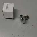 Bathroom Sink Drain Stopper, Bathroom Sink Drain Strainer with Pop Up and Removable Hair Catcher Basket, Universal for 1.06 to 1.6in Sink Drain, Chrome Silver