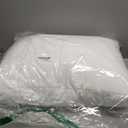 Nuzzle Cooling Adjustable Pillow for Side Sleepers, Luxury Standard Size Bed Pillow Hotel Collection - Best Adjust Height Soft Firm Pillow for Back, Stomach or Side Sleepers - Home Gifts (White)