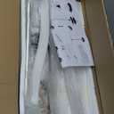 Noverlife Stainless Steel Hair Extension Holder Stand, 33.5inch Double Side Wig Storage Rack for Styling Hair Display Stand Hanger Wig Braid Rack Separator, Hairpiece Organizer Stand for Barber Shop