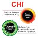 CHI 3-in-1 Round Blowout Brush, Hair Dryer Brush For Smooth, Frizz-Free Hair, 3 Interchangeable Brush Heads & Adjustable Heat Settings