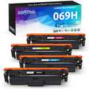 069H 069 High Capacity Toner Cartridge Compatible Replacement for Canon 069H 069 Works for Canon Color ImageClass MF750C LBP674C LBP673C Series MF753Cdw MF751Cdw LBP674Cdw Printer 4-Pack