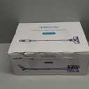 Lubluelu Cordless Vacuum Cleaner, Stick Vacuum Cordless Rechargeable with Lightweight 235W Brushless Motor, Self-Standing and Handheld Design for Carpet, Hard Floor and Pet Hair (Purple)