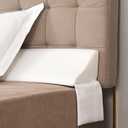 Vekkia King Bed Wedge Gap Filler Pillow/Mattress Wedge Gap Filler/Headboard Pillow/Bed Gap Filler to Close Gap (0-3.5") Between Headboard and Mattress KingWhite (King(6.5in x 5 inx76 in-Small)