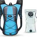 Hydration Backpack Hydration Pack Water Backpack with 2L(70-Ounce) Hydration Bladder for Men Women Kids for Running Hiking Biking Climbing