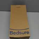 Bedsure GentleSoft Fleece Bed Blankets Queen Size Grey - Soft Warm Winter Blanket Lightweight Cozy Luxury Microfiber, Room Home Decor Christmas Decorations Gifts for Women and Men, 90x90 inches