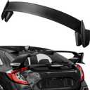 FINDAUTO ABS Car Spoiler Wing Body Kits Type-R Style Fits for 2016-2021 for Honda Civic Hatchback Trunk Lip Spoiler