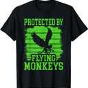 Witch Get My Flying Monkeys T-Shirt, 2 Pack, Size Large 