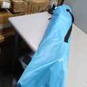 Thallike High Back Folding Beach Chair with Umbrella, Blue - 1 Set