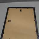 Gueevin Black and Gold Graduation Decorations 2026 Guest Book Alternative Graduation Card Box Advice Cards 11x14in Signature Board Picture Frame for Class of 2026 Congrats Grad Party Decor Supplies