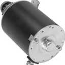 Caltric Starter Compatible with John Deere E120 E130 E140 E150 E160 E170 MIA13038 / 15 Teeth Steel Gear