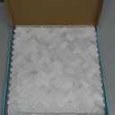 5-Sheet 3D Herringbone Peel and Stick Stone Tiles, Genuine Marble Self Adhesive Backsplash, Waterproof Heat Resistant for Kitchen Bathroom Fireplace, Mixed Gray (Covers 4.5 Sq Ft)