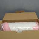 Osteo Cervical Pillow for Neck Pain Relief, Hollow Design Odorless Memory Foam Pillows with Cooling Case, Adjustable Orthopedic Bed Pillow for Sleeping, Support for Side Back Sleepers (Standard High(24.5*16.5*5.2/4.1 inches), Pink)