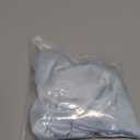 Satin Pillowcase for Cervical Pillow, Ergonomic Case, Smooth & Silky Soft Sleeping Pillowcase, Light Blue Pillow Cover with Zipper