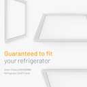 Smart Choice 241969501 Refrigerator Shelf Frame (No Glass) White, Impact Resistant Replacement Compatible with Frigidaire, Fits Select Frigidaire & Kenmore Models