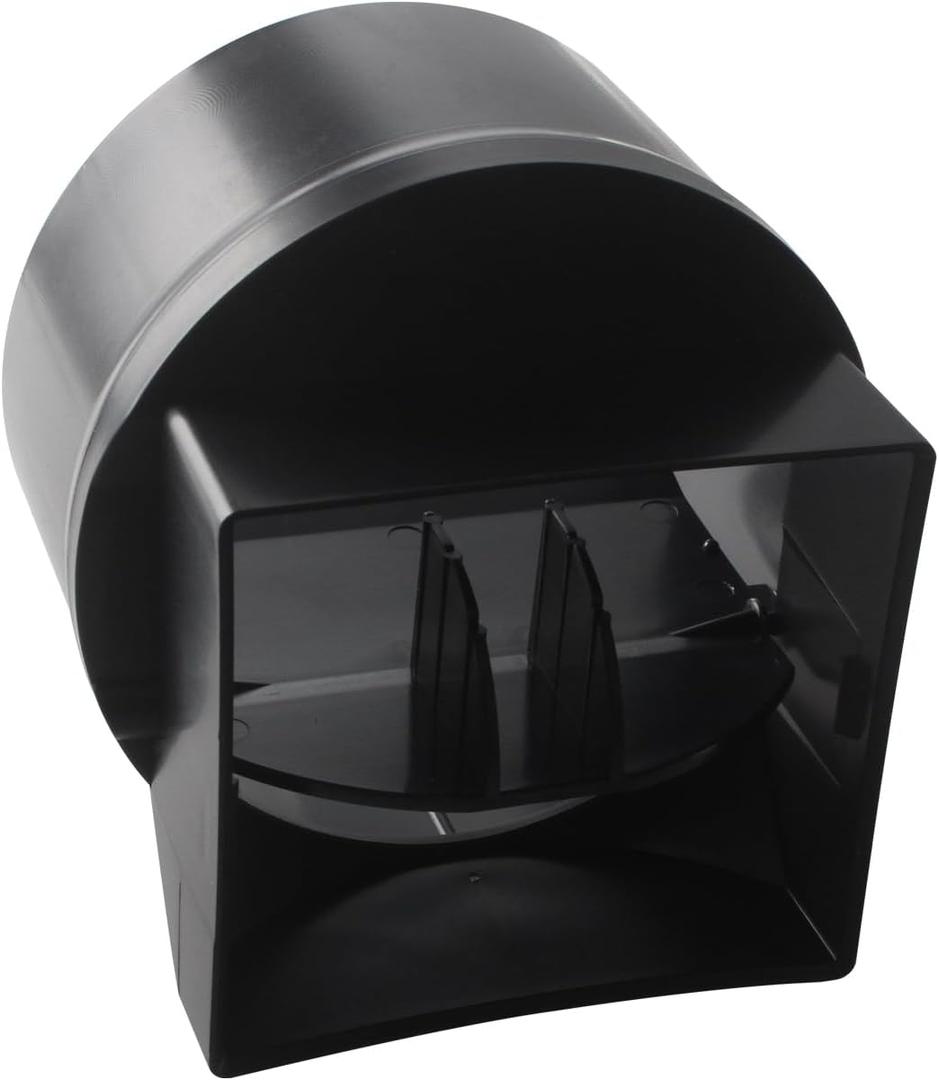 S97014185 Damper Duct Connector 4" Fit for Broan Nutone Ventilation Fan 757SN MS120L 655 657 659 678 679 680 683 685 695 696 707 740 754 755