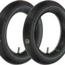 PATIKIL 10x2.50 Butyl Inner Tube, 2 Pack Thicker Butyl Rubber Tire Tube with Straight Valve Stem for 10 Inch Electric Scooters and Mini Bikes Replacement