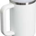 STANLEY Quencher H2.0 Tumbler with Handle and Straw 40 oz | Flowstate 3-Position Lid | Cup Holder Compatible for Travel | Insulated Stainless Steel Cup | BPA-Free | Frost