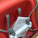 2-in-1 Snug 'n Secure Swing - Red with White Bar, Ages 9 Months to 4 Years