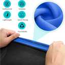 10L0L Golf Cart Rear Flip Back Seat Cover for EZGO, Club Car, Yamaha, 3D Air Mesh Fabric Breathable Anti-Slip Washable