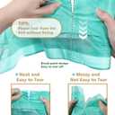 AYOTEE Compostable Trash Bags 4 Gallon Drawstring Trash Bags,100 Counts Ultra Strong Unscented Garbage Bag Small TrashBags Waste Basket Liners for Bathroom, Kitchen, Car, Pet