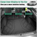 Original 2022-2025 2026 I4 Cargo Liner for BMW I4 eDrive35 /eDrive40 /xDrive40 /M50 - Custom Fit Heavy Duty TPE All Weather Protection Liner 3D Shaped Laser Measured Cargo Mat Accessories