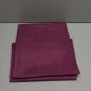 OWENIE Plum Sheer Curtains, Sheer Curtains 84 Inches Long 2 Panels Set, Rod Pocket Voile Fimly Sheer Drapes for Living Room Bedroom, 2pcs, Plum, Each 42" W x 84" L