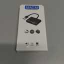 USB to HDMI VGA Adapter with 3.5mm Audio, Multi-Port Converter to HDMI for 2 Monitors, Compatible with Laptop, Dell XPS, HP, Lenovo, ChromeBook, PC, Windows 7-10