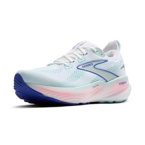 Brooks Women’s Glycerin GTS 22 Supportive Running Shoe - White/Limpet Shell/Amparo Blue - 8 Medium, White/Limpet Shell/Amparo Blue