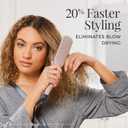 Remington Wet2Straight Hair Straightener / Flat Iron, 450F Salon High Heat, 1 3/4" Inch plates, Mauve