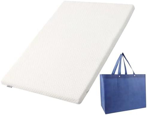 UBMSA Pack and Play Mattress (38"x26") with Soft Washable Breathable Cover, Waterproof, CertiPUR-US Certified Foam - Portable Foam Mini Crib Mattress for Baby Toddler