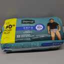 Depend Fresh Protection Adult Diapers, Incontinence Underwear for Men, Disposable, Maximum, Small/Medium, Grey, 32 Count,