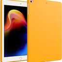 Case for 9.7 inch iPad 5th / iPad 6th (2017/2018) and iPad Air 1/2 (Old Model), Thin and Lightweight, Soft, Shockproof Slim Tablet Back Cover, Orange-Yellow