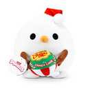 Snackles Christmas Snowman & Chupachups 14 Inch Plush by ZURU, Ultra Soft Plush, Collectible Plush with Real Licensed Brands, Stuffed Animal, Giftable, Holiday