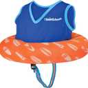 SwimSchool TOT Swim Trainer Vests for Toddlers Ages 2-4  Boys/Girls  Multiple Colors/Styles  Learn to Swim Pool Floaties