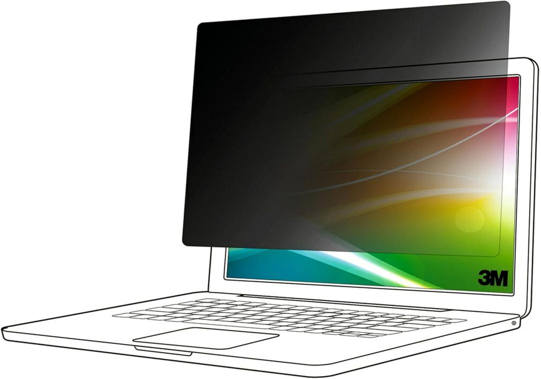 3M Bright Screen Privacy Filter for 15in Laptop, 4:3, BP150C3B