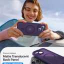 Faiono Magnetic for iPhone 15 Case [Full Camera Protection][Military-Grade Protection][Compatible with MagSafe] Shockproof Protective Slim Phone Case for iPhone 15, Dark Purple